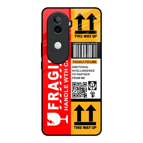 Handle With Care Vivo V40e 5G Glass Back Cover Online