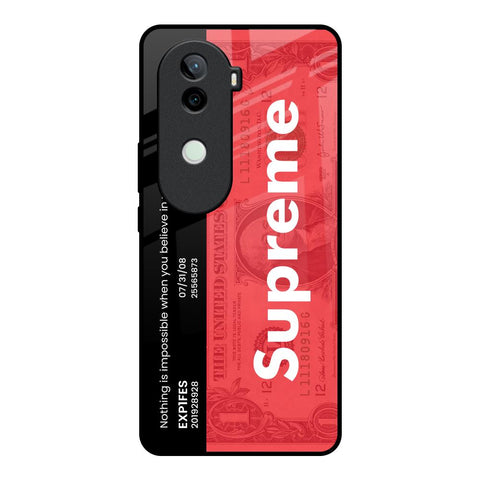 Supreme Ticket Vivo V40e 5G Glass Back Cover Online