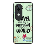 Travel Stamps Vivo V40e 5G Glass Back Cover Online