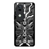 Monochrome Magic Vivo V40e 5G Glass Back Cover Online