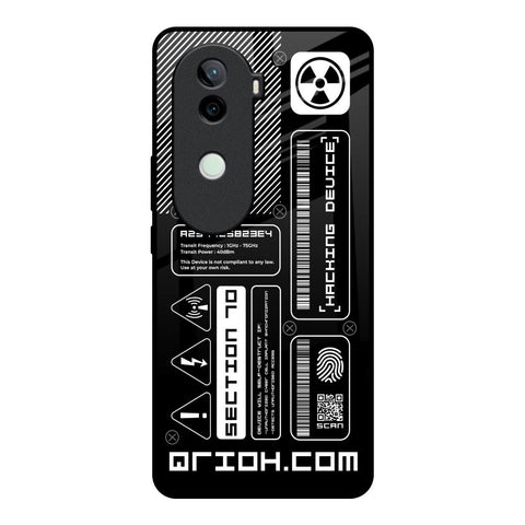 Futuristic Art Vivo V40e 5G Glass Back Cover Online