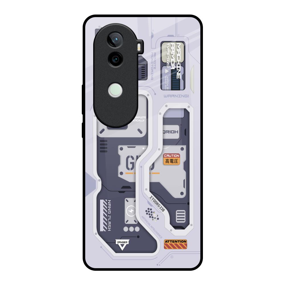 Tech Savvy Vivo V40e 5G Glass Back Cover Online