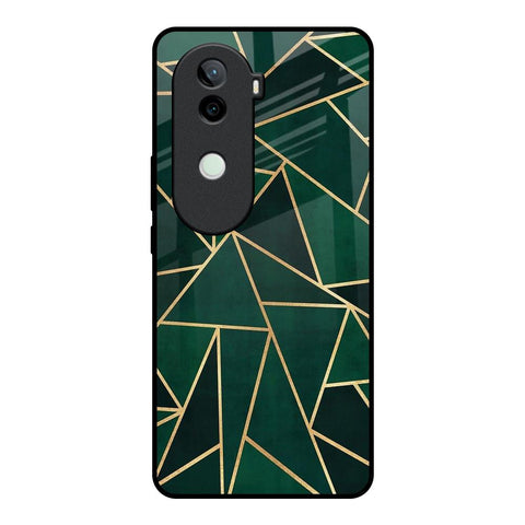 Abstract Green Vivo V40e 5G Glass Back Cover Online