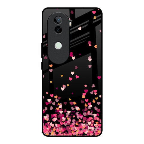 Heart Rain Fall Vivo V40e 5G Glass Back Cover Online