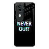 Never Quit Vivo V40e 5G Glass Back Cover Online