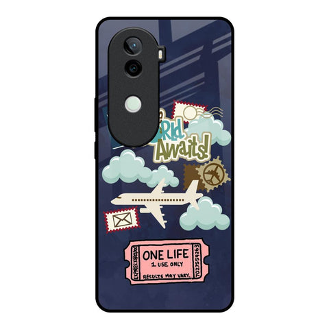 Tour The World Vivo V40e 5G Glass Back Cover Online