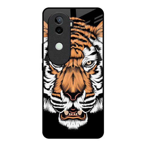 Angry Tiger Vivo V40e 5G Glass Back Cover Online