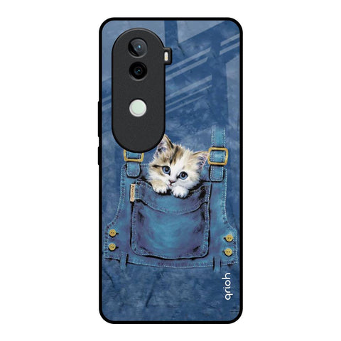 Kitty In Pocket Vivo V40e 5G Glass Back Cover Online