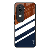 Bold Stripes Vivo V40e 5G Glass Back Cover Online