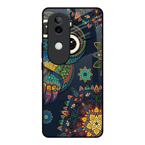 Owl Art Vivo V40e 5G Glass Back Cover Online