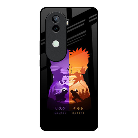 Minimalist Anime Vivo V40e 5G Glass Back Cover Online