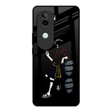 Luffy Line Art Vivo V40e 5G Glass Back Cover Online
