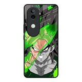 Anime Green Splash Vivo V40e 5G Glass Back Cover Online