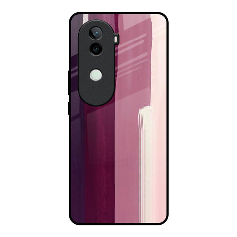 Brush Stroke Art Vivo V40e 5G Glass Back Cover Online