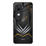 Black Warrior Vivo V40e 5G Glass Back Cover Online