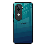 Green Triangle Pattern Vivo V40e 5G Glass Back Cover Online
