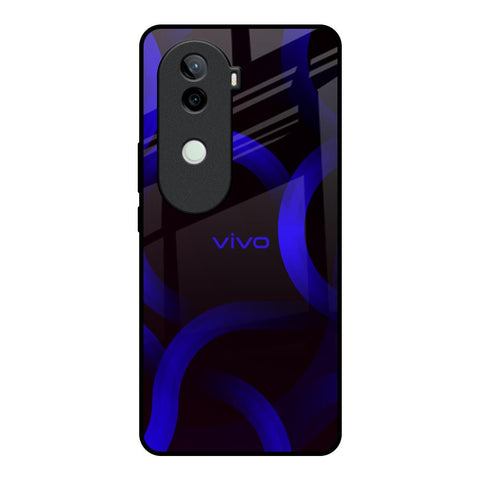 Blue Ring Light Vivo V40e 5G Glass Back Cover Online