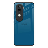 Cobalt Blue Vivo V40e 5G Glass Back Cover Online