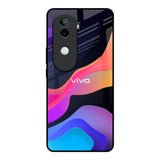 Colorful Fluid Vivo V40e 5G Glass Back Cover Online