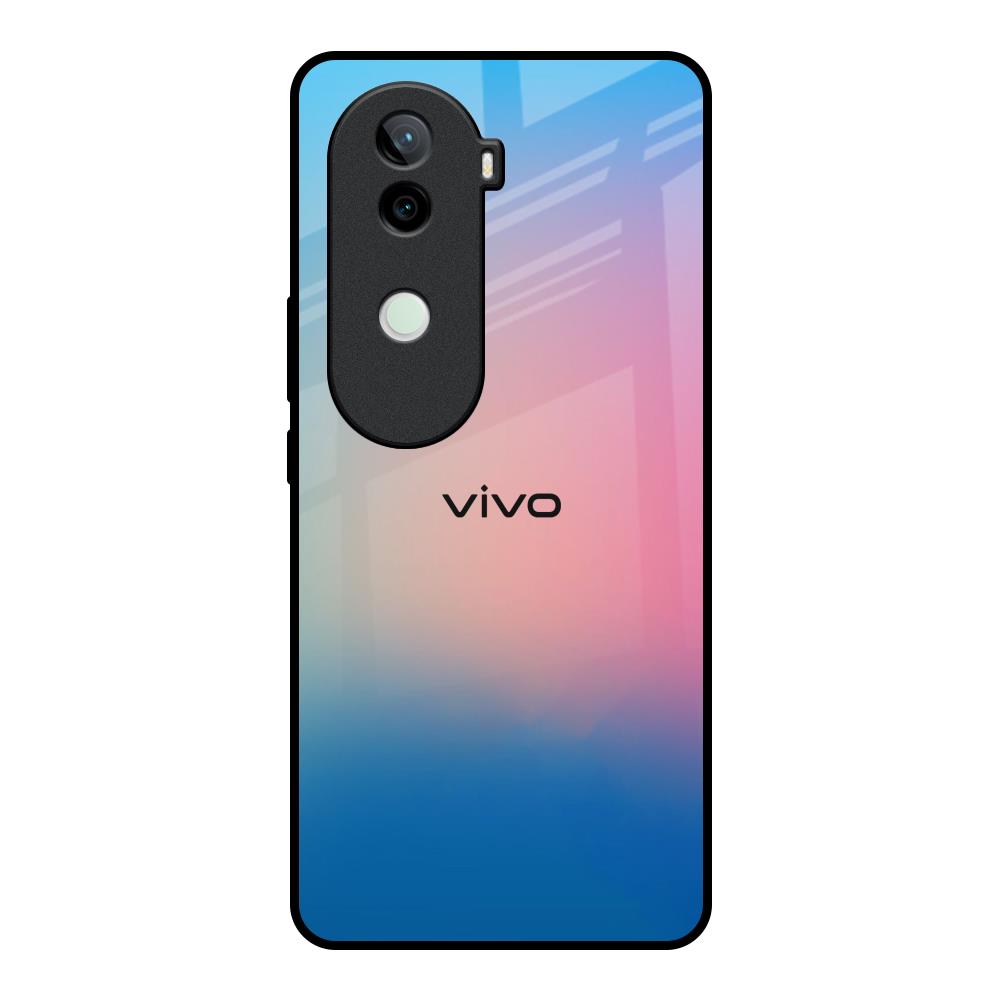 Blue & Pink Ombre Vivo V40e 5G Glass Back Cover Online