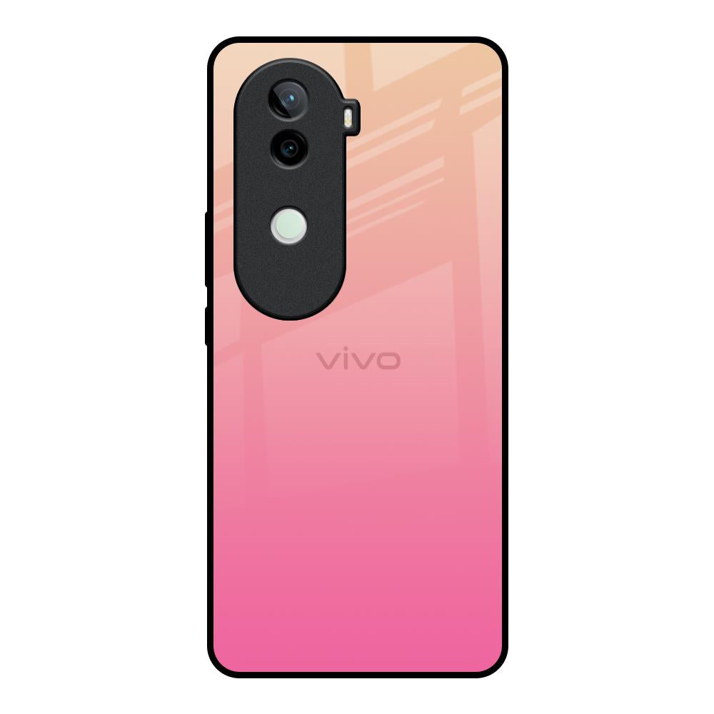 Pastel Pink Gradient Vivo V40e 5G Glass Back Cover Online