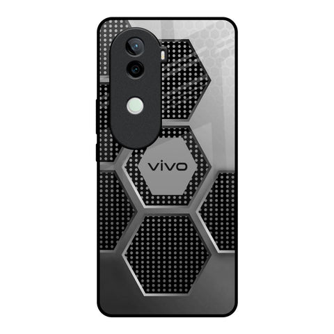 Hexagon Style Vivo V40e 5G Glass Back Cover Online