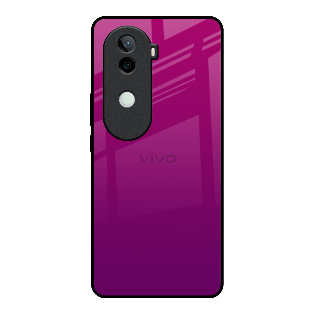 Magenta Gradient Vivo V40e 5G Glass Back Cover Online