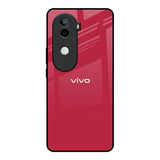 Solo Maroon Vivo V40e 5G Glass Back Cover Online