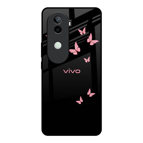 Fly Butterfly Vivo V40e 5G Glass Back Cover Online