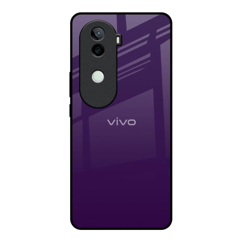 Dark Purple Vivo V40e 5G Glass Back Cover Online