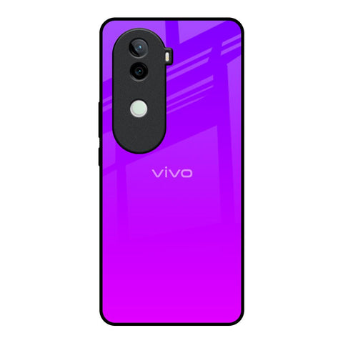 Purple Pink Vivo V40e 5G Glass Back Cover Online