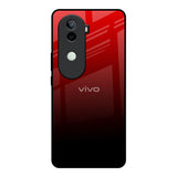 Maroon Faded Vivo V40e 5G Glass Back Cover Online