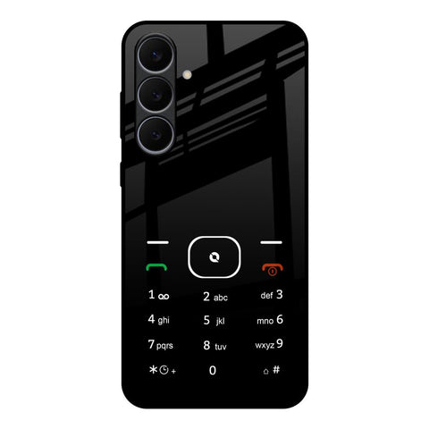Classic Keypad Pattern Samsung Galaxy S25 FE 5G Glass Back Cover Online