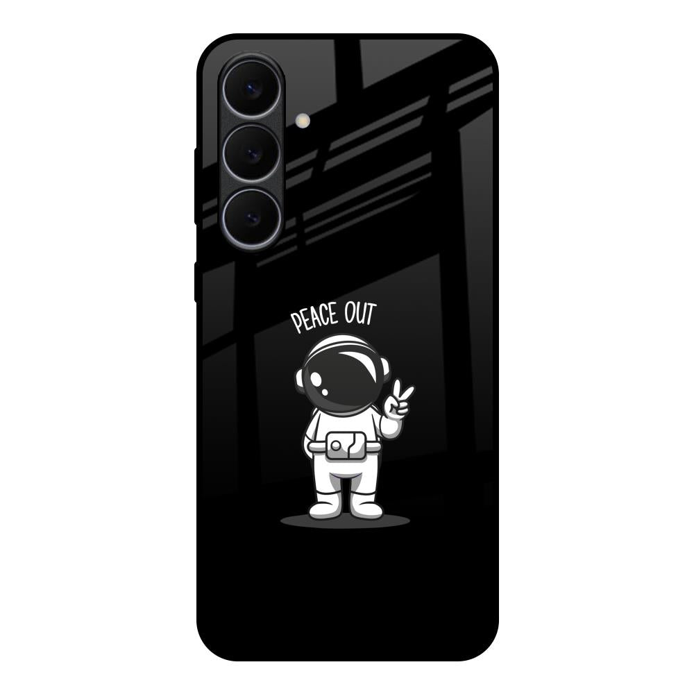 Peace Out Astro Samsung Galaxy S25 FE 5G Glass Back Cover Online