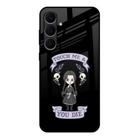 Touch Me & You Die Samsung Galaxy S25 FE 5G Glass Back Cover Online
