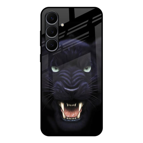 Angry Black Tiger Samsung Galaxy S25 FE 5G Glass Back Cover Online