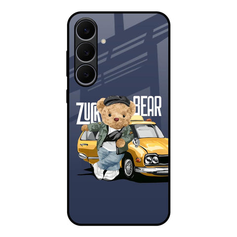 Adventurous Bear Samsung Galaxy S25 FE 5G Glass Back Cover Online