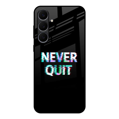 Never Quit Samsung Galaxy S25 FE 5G Glass Back Cover Online