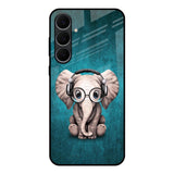 Adorable Baby Elephant Samsung Galaxy S25 FE 5G Glass Back Cover Online