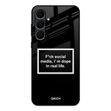 Dope In Life Samsung Galaxy S25 FE 5G Glass Back Cover Online