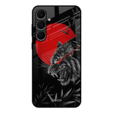 Red Moon Tiger Samsung Galaxy S25 FE 5G Glass Back Cover Online