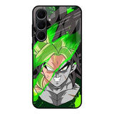 Anime Green Splash Samsung Galaxy S25 FE 5G Glass Back Cover Online