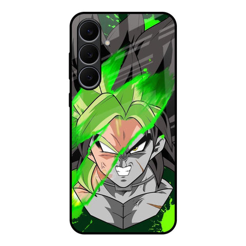 Anime Green Splash Samsung Galaxy S25 FE 5G Glass Back Cover Online