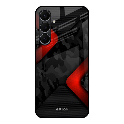 Modern Camo Abstract Samsung Galaxy S25 FE 5G Glass Back Cover Online
