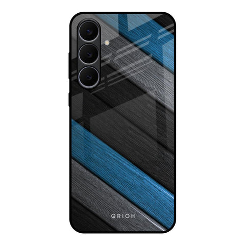 Multicolor Wooden Effect Samsung Galaxy S25 FE 5G Glass Back Cover Online