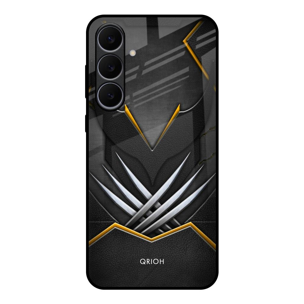 Black Warrior Samsung Galaxy S25 FE 5G Glass Back Cover Online