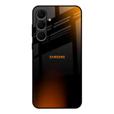 Orange Black Fusion Samsung Galaxy S25 FE 5G Glass Back Cover Online