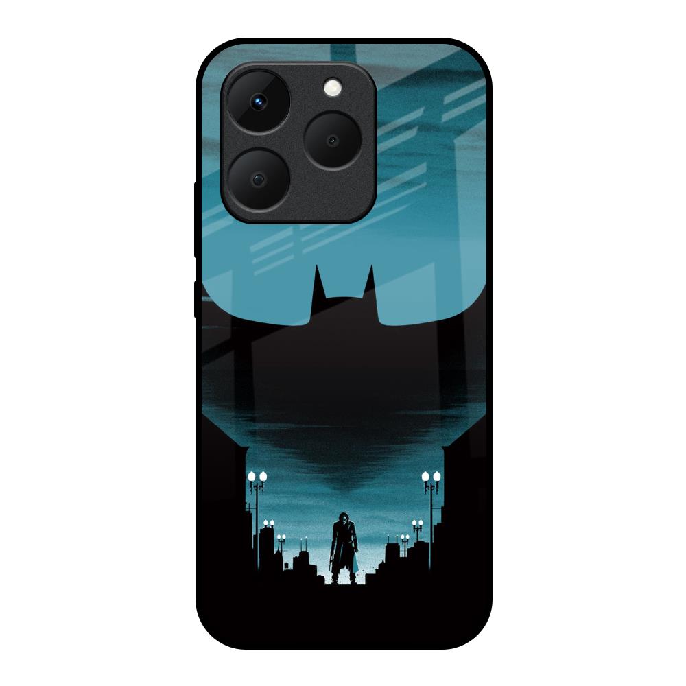 Cyan Bat Realme 15T 5G Glass Back Cover Online