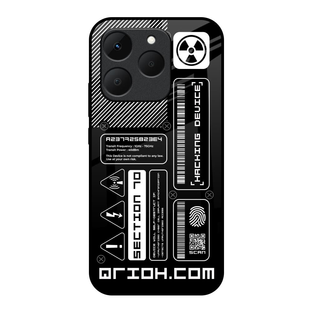 Futuristic Art Realme 15T 5G Glass Back Cover Online