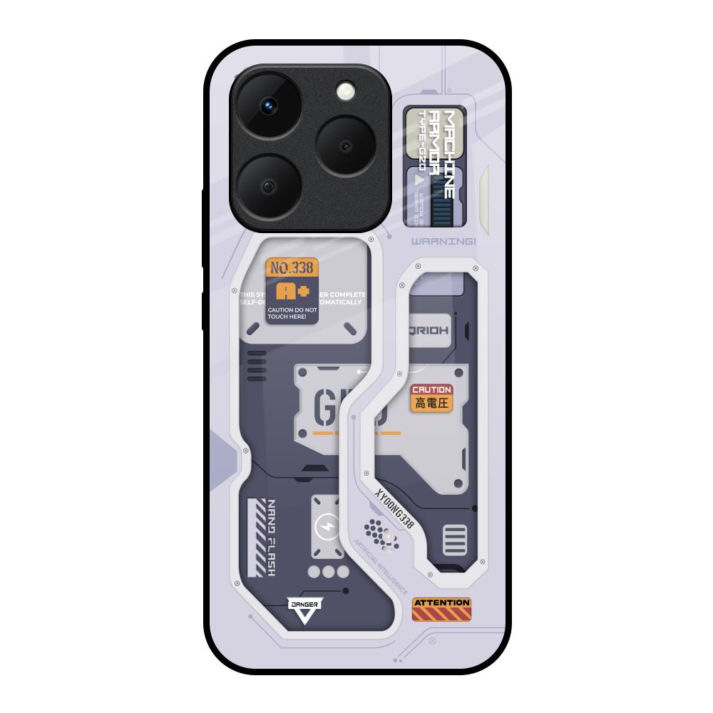 Tech Savvy Realme 15T 5G Glass Back Cover Online